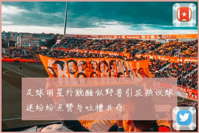 足球明星外貌酷似野兽引发热议球迷纷纷点赞与吐槽共存