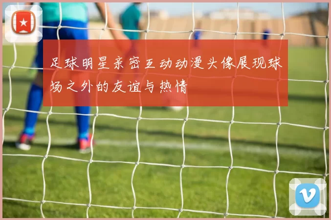 足球明星亲密互动动漫头像展现球场之外的友谊与热情