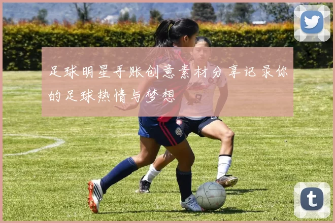 足球明星手账创意素材分享记录你的足球热情与梦想